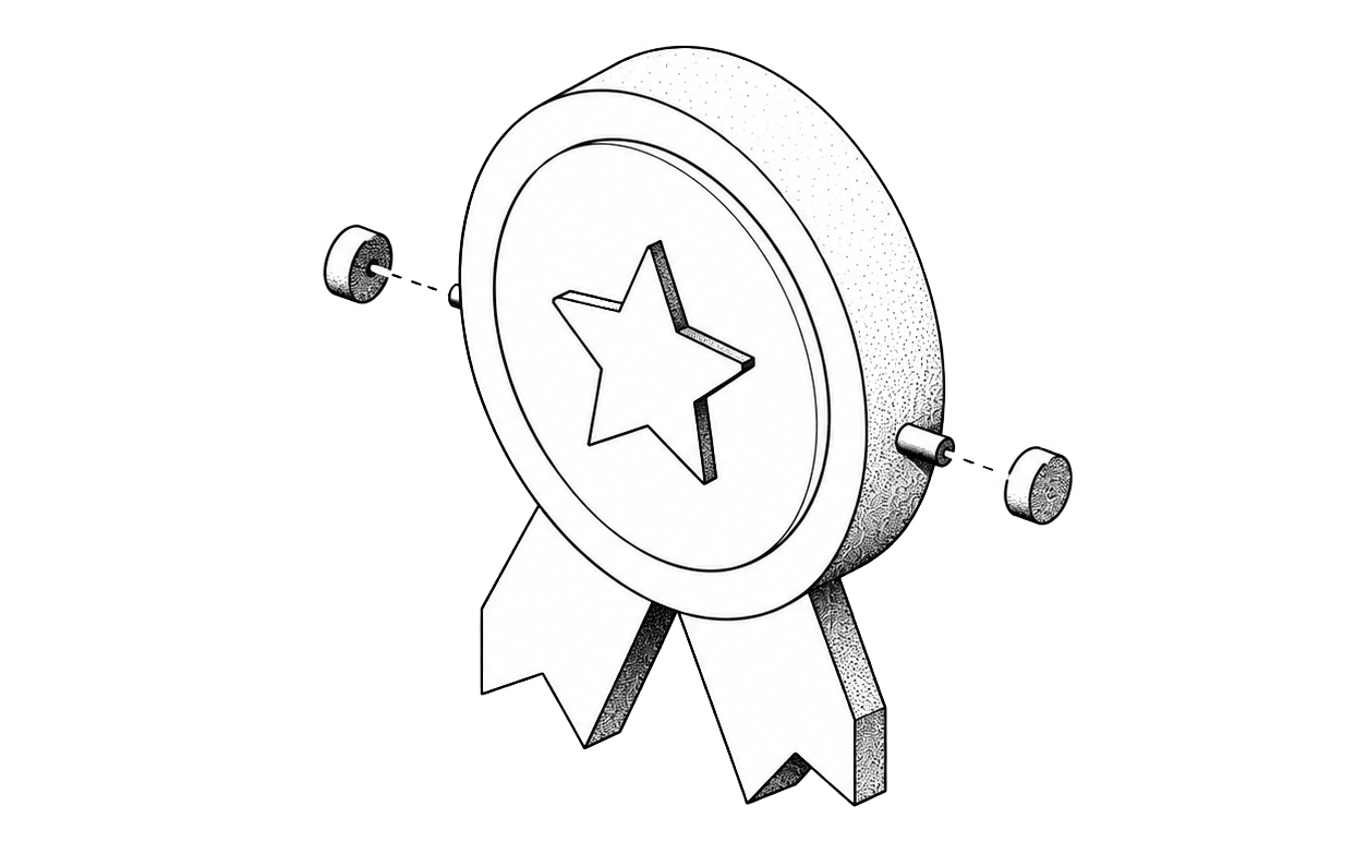The Tech30 badge